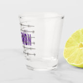 DOE! Geschoten glas - Achter prikkeldraad - Naam t (Rechts)