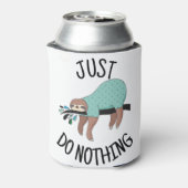 Doe gewoon niets blikjeskoeler (Blikje Achterkant)