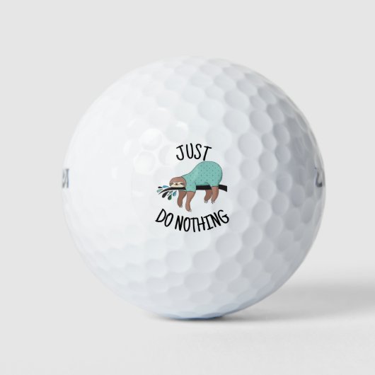 Doe gewoon niets golfballen (Voorkant)