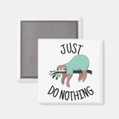 Doe gewoon niets magneet (Voorkant / Achterkant)