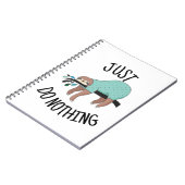 Doe gewoon niets notitieboek (Linkerzijde)