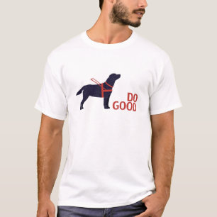 Doe goed - Service Dog - Black Lab T-shirt
