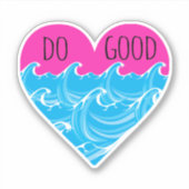 Doe goed teken sticker (Voorkant)