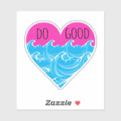 Doe goed teken sticker (Vel)