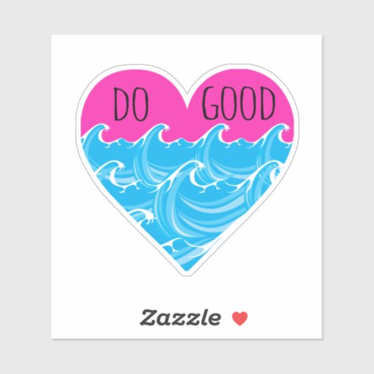 Doe goed teken sticker (Vel)