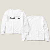 Doe Goeder Lang Mouwen (Voorkant /achterkant)
