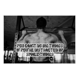 Doe Grote Dingen Motivatieposter Perfect Poster