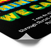 DOE HARDE DINGEN DIE WE KUNNEN | MOTIVATIE CHRISTE POSTER (Hoek)