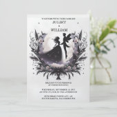 Doe heks magische droom mystieke sterren maan brui kaart (Staand voorkant)