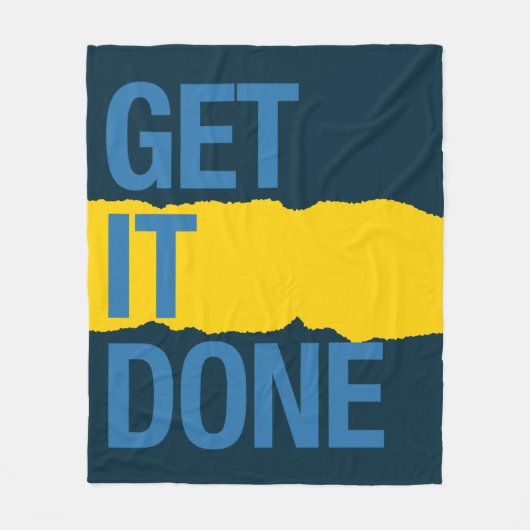 Doe het af fleece deken (Voorkant)