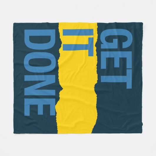 Doe het af fleece deken (Voorkant (Horizontaal))