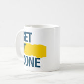 Doe het af koffiemok (Voorkant links)