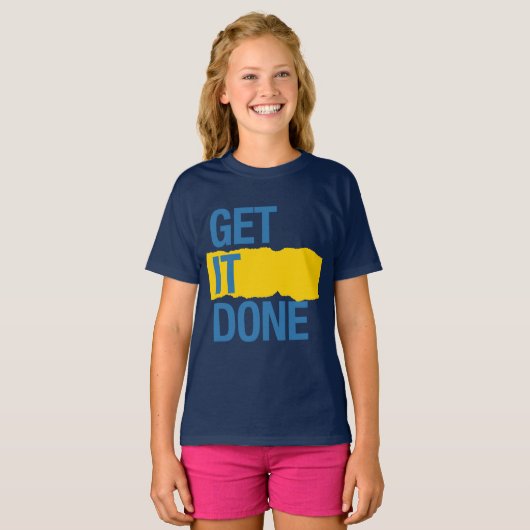 Doe het af t-shirt (Voorkant volledig)