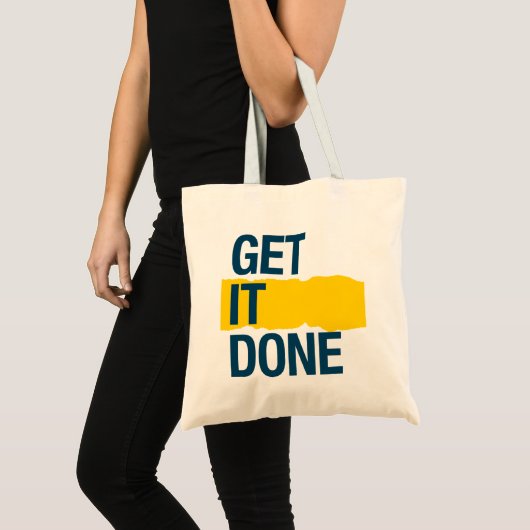 Doe het af tote bag (Voorkant (product))