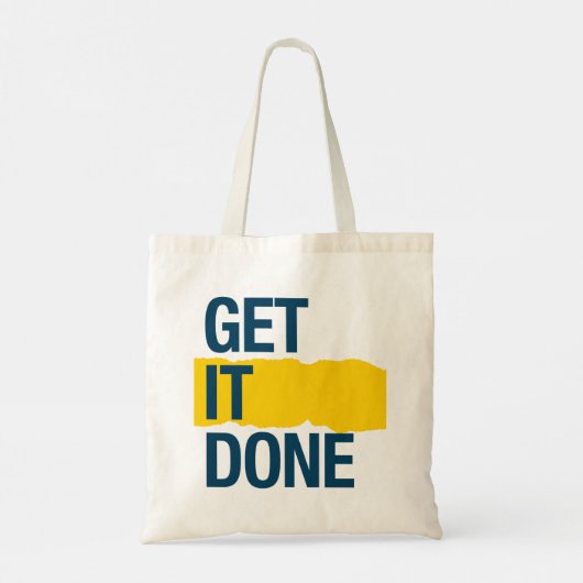 Doe het af tote bag (Achterkant)