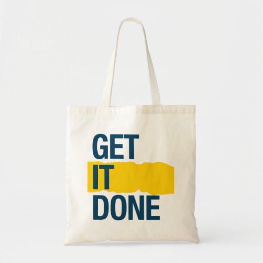 Doe het af tote bag (Voorkant)