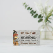 Doe het allemaal Handyman Visitekaartje (Staand voorkant)