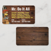 Doe het allemaal Handyman Visitekaartje (Voorkant / Achterkant)