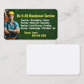 Doe het allemaal Handyman Visitekaartje (Voorkant / Achterkant)