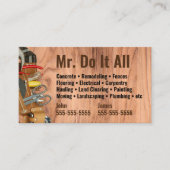 Doe het allemaal Handyman Visitekaartje (Voorkant)