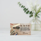 Doe het allemaal Handyman Visitekaartje (Staand voorkant)
