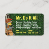 Doe het allemaal Handyman Visitekaartje (Voorkant)