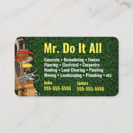 Doe het allemaal Handyman Visitekaartje