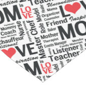 Doe het allemaal mama Moederdag Medium Tafelloper (Hoek)