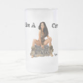 Doe het als een CaveMan! Beer Stein Matglas Bierpul (Center)