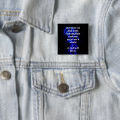 Doe het angstig vierkante button 5,1 cm (In situ)