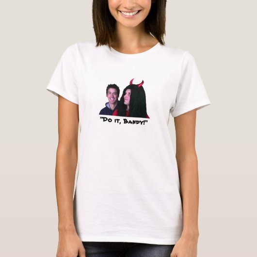 "Doe het, Bandy!" T-shirt (Voorkant)
