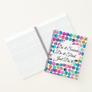 Doe het bang Motivatie routines & Gewoontes Notitieboek