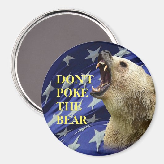 Doe het Beer niet Magneet (Voorkant / Achterkant)