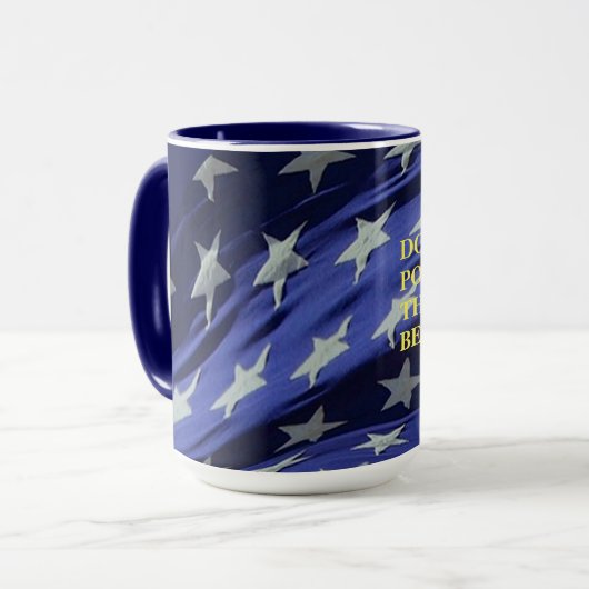 Doe het Beer niet Mok (Voorkant links)