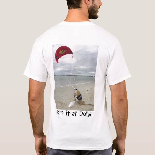 Doe het bij Dolls! T-shirt (Achterkant)