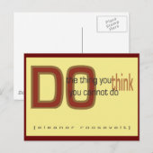 Doe het briefkaart (Voorkant / Achterkant)