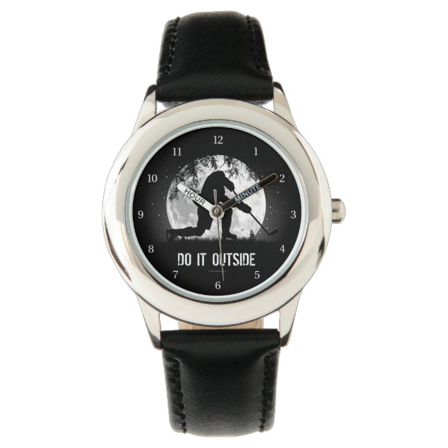 Doe het buiten (Hockey) Horloge (Voorkant)