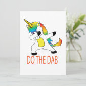 DOE HET DAB/UNICORN SAVE THE DATE (Staand voorkant)