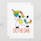 DOE HET DAB/UNICORN SAVE THE DATE (Voorkant / Achterkant)