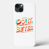DOE HET DAN BETER Case-Mate iPhone CASE (Achterkant)