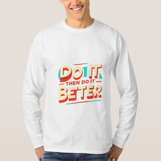 DOE HET DAN BETER T-SHIRT (Voorkant)