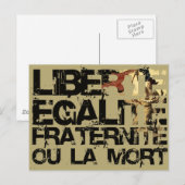 Doe het de Franse weg. Briefkaart (Voorkant / Achterkant)