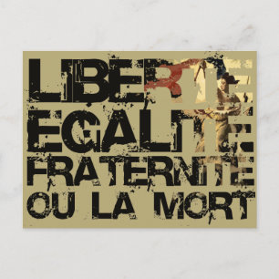 Doe het de Franse weg. Briefkaart