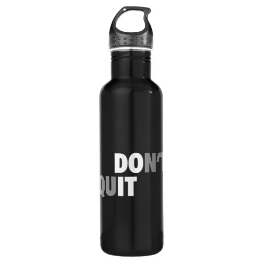 DOE HET (DON-T-QUIT) - Motivatie Waterfles (Voorkant)