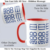 Doe het! Engels Engeland Verborgen Bericht 150b Qu Mok