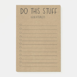 Doe Het Eventjes Later Post-it® Notes