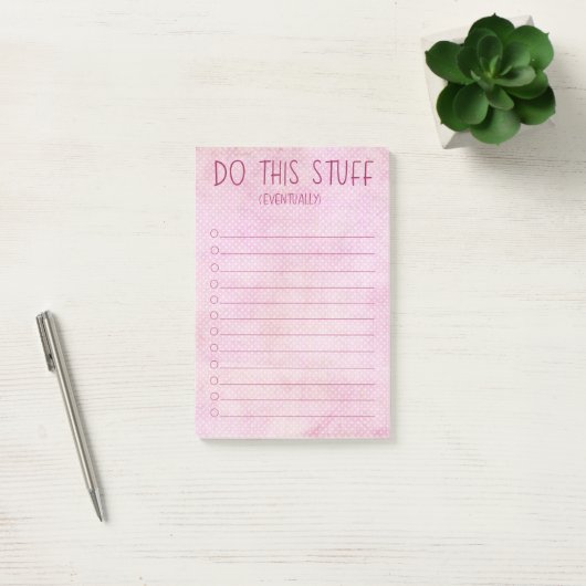 Doe Het Eventjes Later Post-it® Notes (Kantoor)