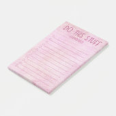 Doe Het Eventjes Later Post-it® Notes (Schuin)