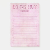 Doe Het Eventjes Later Post-it® Notes (Voorkant)