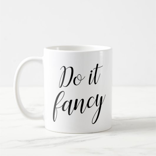 Doe het Fancy keramische koffie-Mok Koffiemok (Links)